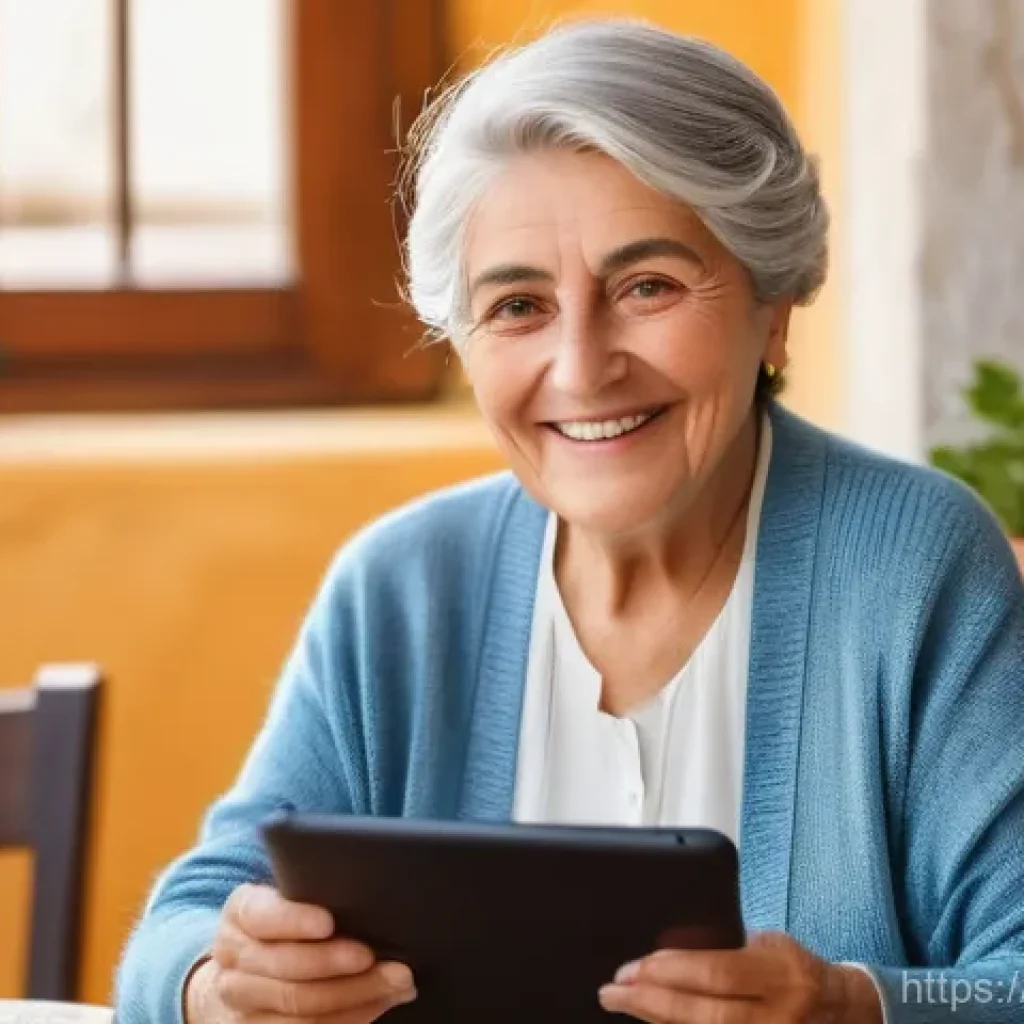 문해교육사와 학습 과정 분석법 - **Prompt:** A vibrant portrait of an Italian nonna, approximately 70 years old, with a warm, genuine...