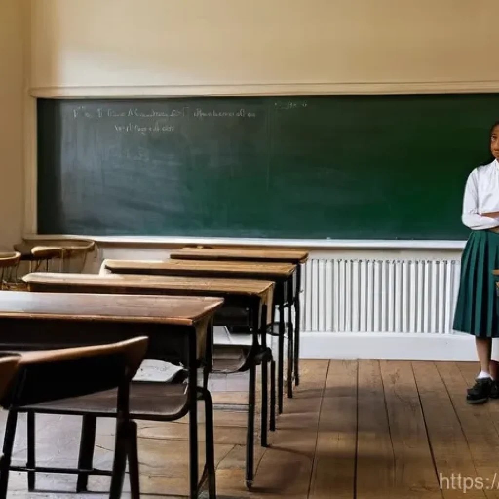 문해교육사와 학습 환경 조성법 - **A Glimpse into the Past: The Traditional Classroom**
Imagine a serene, vintage-style classroom...