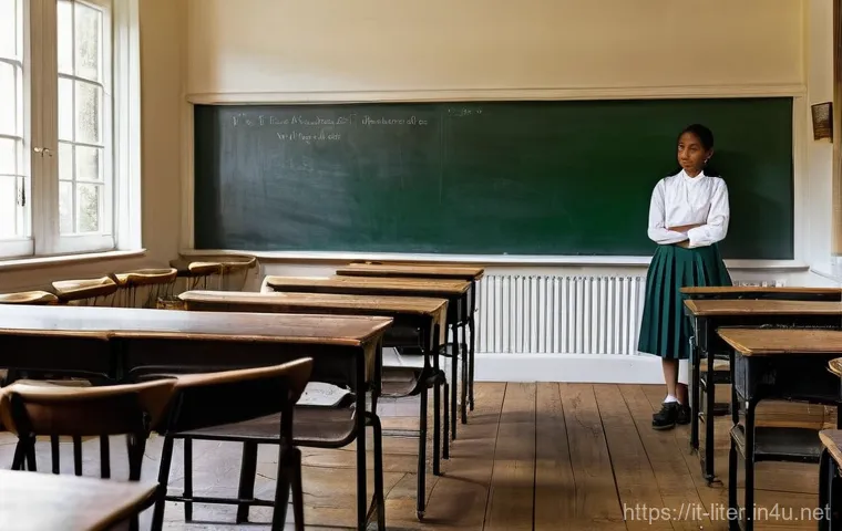 문해교육사와 학습 환경 조성법 - **A Glimpse into the Past: The Traditional Classroom**
    Imagine a serene, vintage-style classroom...