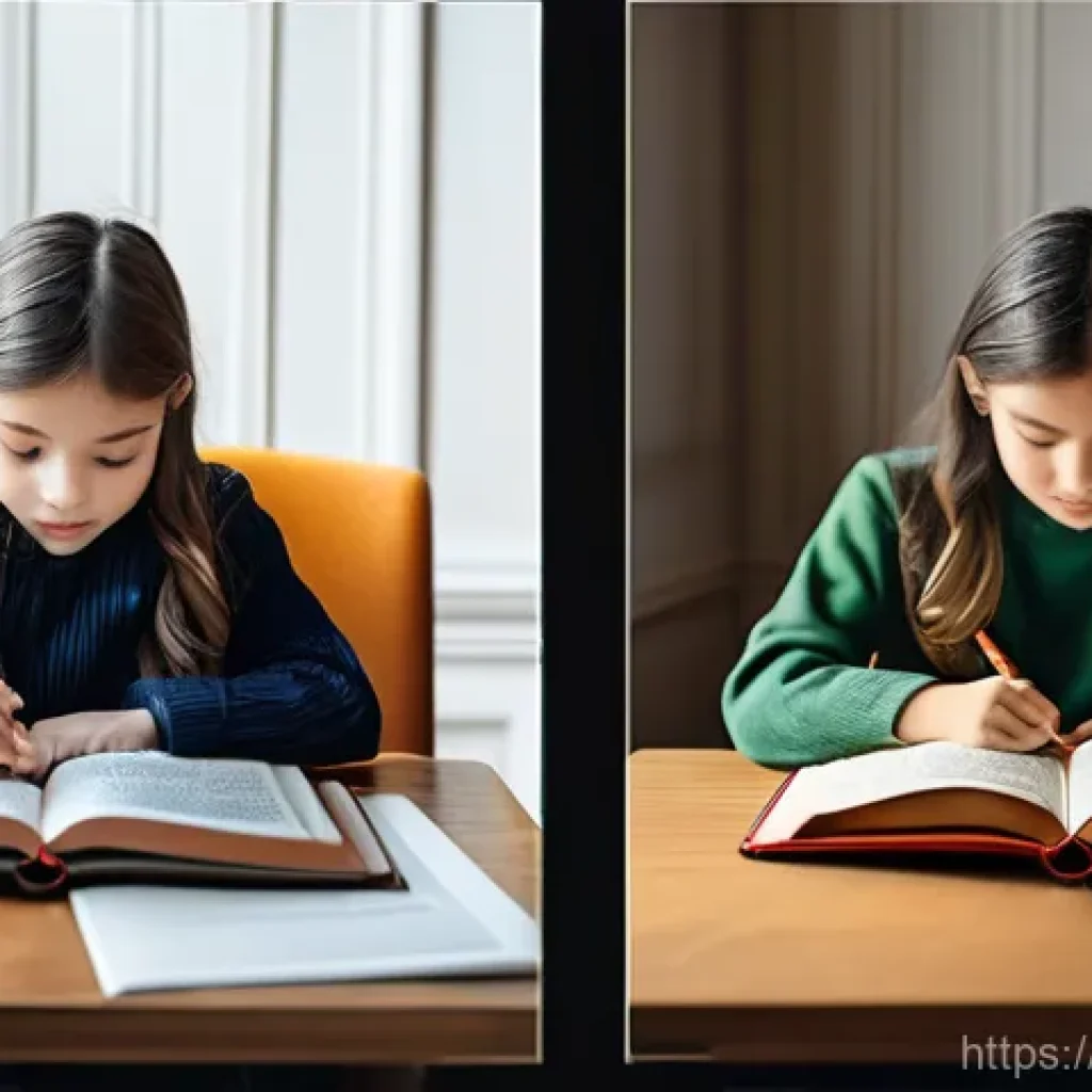 문해교육사 직무의 보람과 도전 - Here are three image generation prompts in English, detailing various aspects of literacy education ...