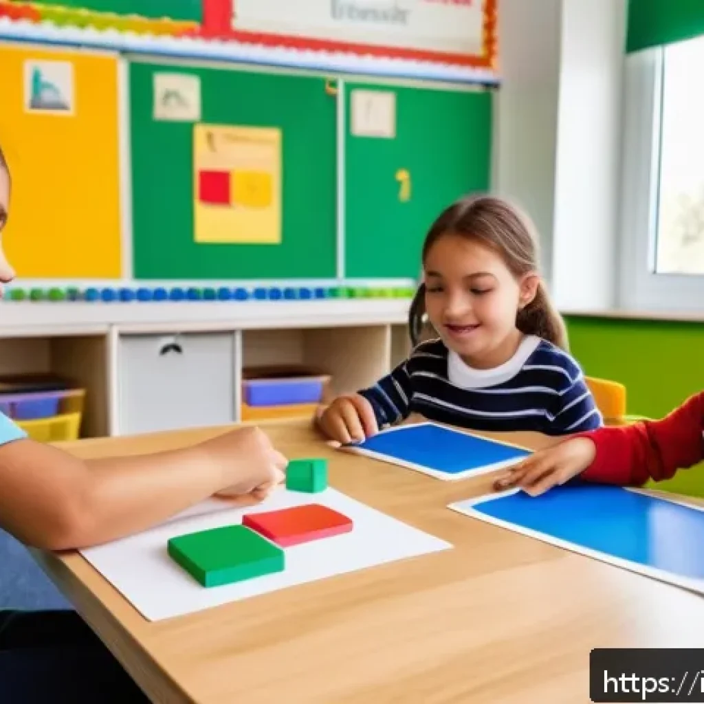 문해교육사와 학습 목표 성공 성공 연구 사례 - A vibrant Italian elementary school classroom scene showcasing multisensory literacy learning: child...